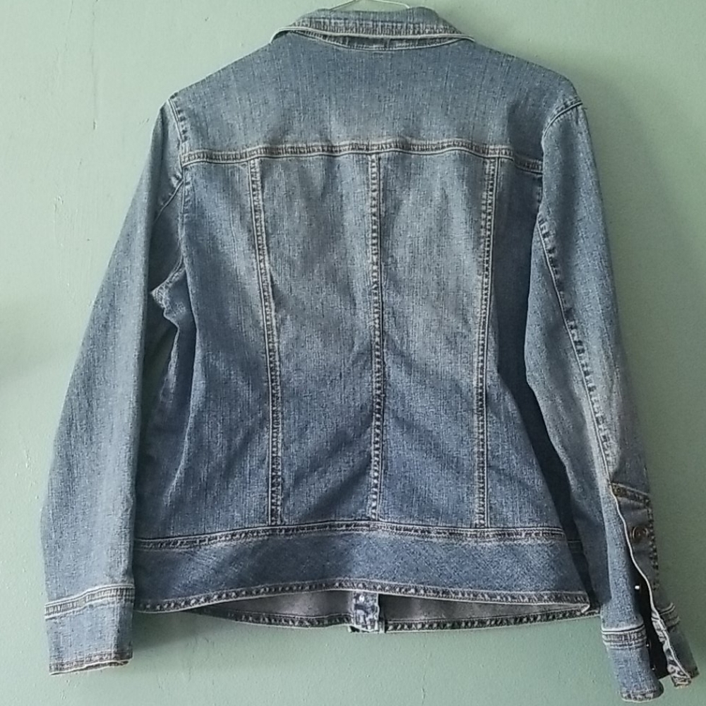 St. John's Bay Jean Jacket - Picture 2 of 6
